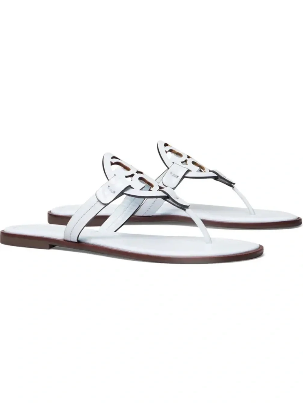 Tory Burch Welt Miller sandals flats in light blue US 9